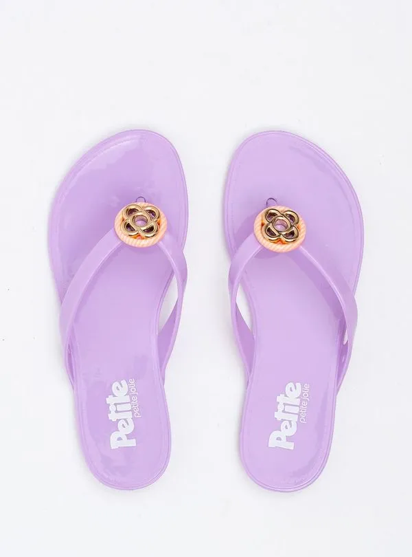 Chinelo Infantil Petite Jolie Lucky In Lilac PJ7333IN 29