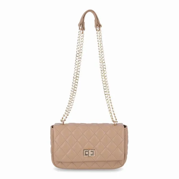 Bolsa Rafa Crossbody Pequena Nude U