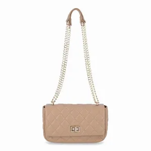 Bolsa Rafa Crossbody Pequena Nude U
