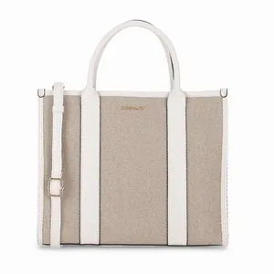 Bolsa Giana Tote Grande Off White U
