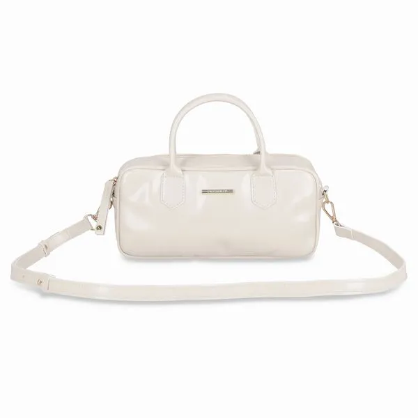 Bolsa Malu Crossbody Pequena Off White U