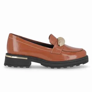 PICCADILLY MAXI - Sapato Loafer Gisa Anabela Médio Ocre 39