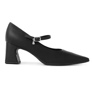 Scarpin Boneca Smurfs Salto Alto Preto 33