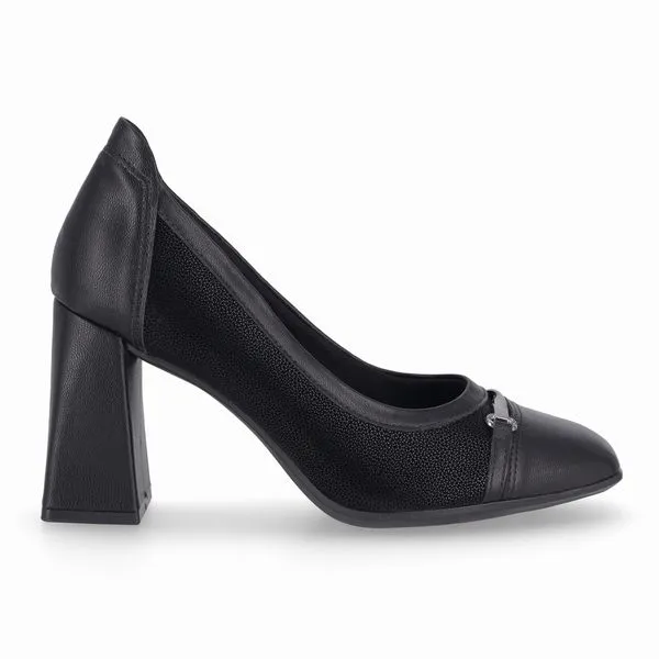 Scarpin Salto Alto Preto 39