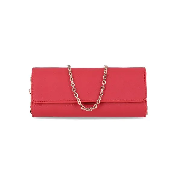 Bolsa Leila Clutch Pequena Vermelho U