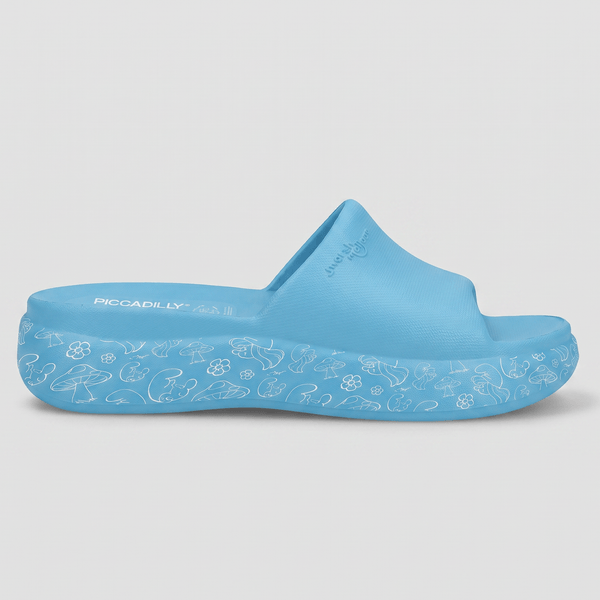 Tamanco Marshmallow Smurfs Azul 36