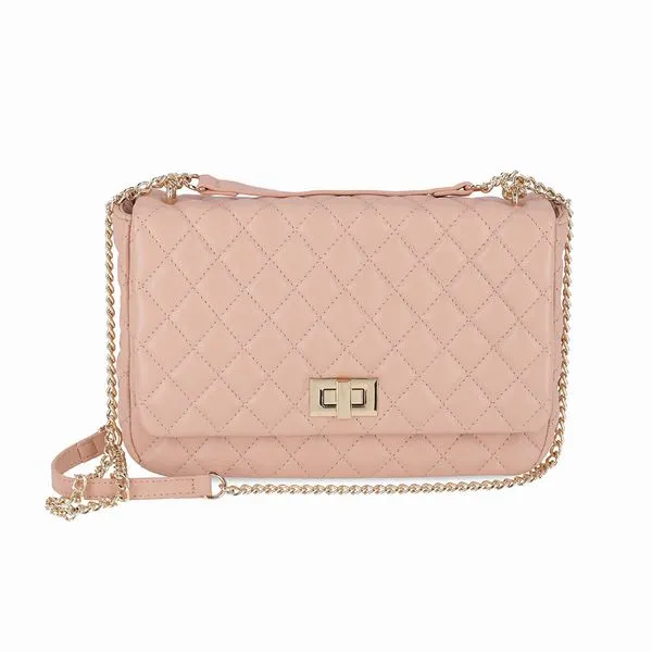 Bolsa Adriana Crossbody Média Rose U