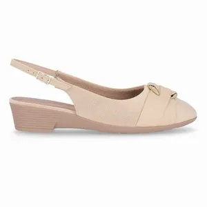 PICCADILLY MAXI - Sapato Slingback Anabela Médio Brule 38