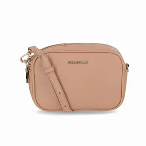 Bolsa Flávia Crossbody Pequena Nude U