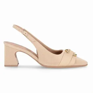 Sapato Slingback Irene Salto Alto Brule 39