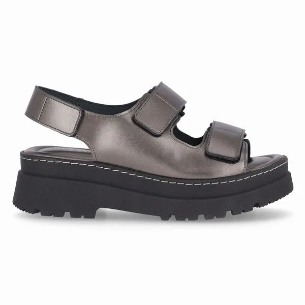 PICCADILLY MAXI - Sandália Salto Médio Pewter 37