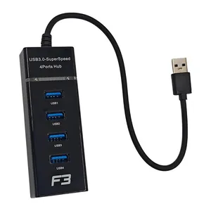 HUB F3 4 Portas USB 3.0, JC-HUB304