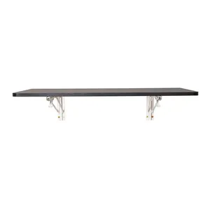 Mesa de Parede Hayonik MDR 1100, Dobravel, 1100x440mm, Preta, 77462