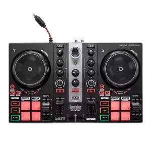 Controladora Hercules DJControl Impulse 200 MK2, Preto, 4780940