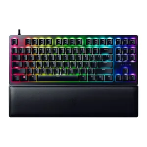 Teclado Optico Razer Huntsman V2 Tenkeyless, Switch Vermelho, Preto, RZ03-03940200-R3U1