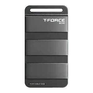 SSD Externo Team Group T-Force M200, 2TB, USB-c 3.2, Leitura 2000 MB/s, Gravacao 2000 MB/s, T8FED9002T0C102