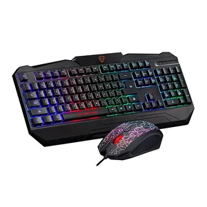 Kit Teclado e Mouse Gamer Motospeed S69 RGB, ABNT2, USB, 1600DPI, Preto, KGM-S69-BK-ME-ABNT2