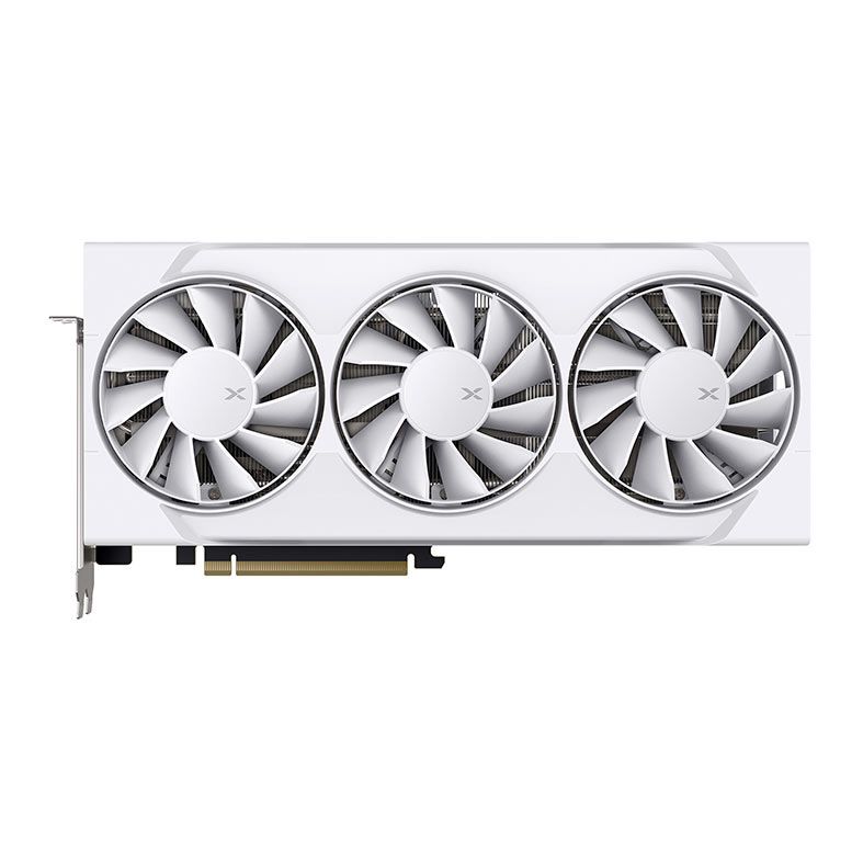 Placa de Video XFX Radeon RX 9060 XT Triple Fan OC White 16GB