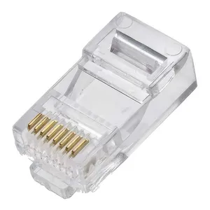 Conectores RJ45 MD9, Cat.6, 100 Pecas, 8021