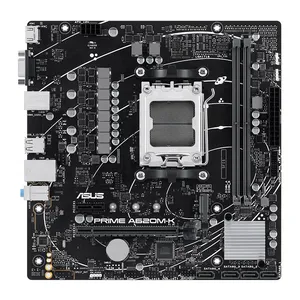Placa Mae Asus PRIME A620M-K, DDR5, Socket AMD AM5, M-ATX, Chipset AMD A620, PRIME-A620M-K