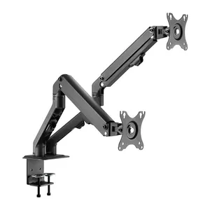 Suporte Articulado Para 2 Monitores Brateck LDT45 C024, 17 Pol. a 27 Pol., LDT45-C024