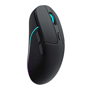 Mouse Keychron M3, RGB, 26000DPI, 6 Botoes, Wireless, Preto, M3-A1