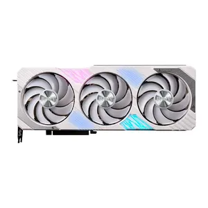 Placa de Video Palit GeForce RTX 4070 Ti Super GamingPro White OC, 16GB, GDDR6X, 256-bit, NED47TST19T2-1043W
