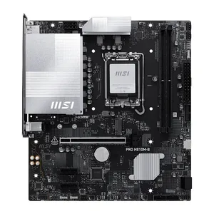 Placa Mae MSI Pro H810M-B, DDR5, Socket LGA 1851, M-ATX, Chipset Intel H810, H810M-B