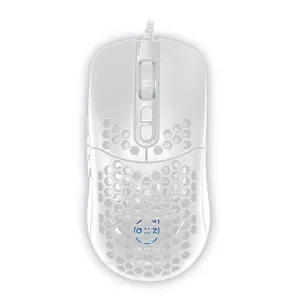 Mouse Gamer Dazz Horus, RGB, 12800DPI, 7 Botoes, Branco, 62000092
