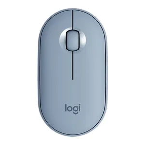 Mouse Logitech Pebble M350 Wireless Azul, 910-005773