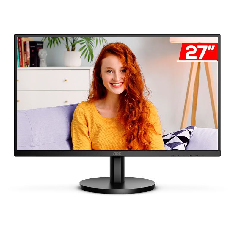 Monitor Home AOC U27B3A, 27 Pol, IPS, UHD, 4ms, 60Hz, HDMI/DP, U27B3A