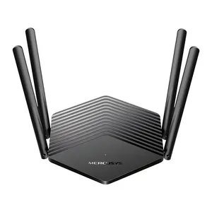 Roteador Mercusys MR80X AX3000, Wireless Dual Band, 4 Antenas, Preto, MR80X