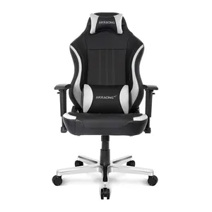 Cadeira Office Akracing Solitude Preta/Branca, 11072-1
