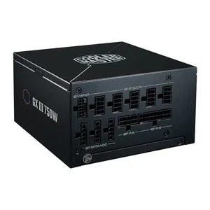 Fonte Cooler Master GX III 750 Gold, 750W, PCI-e 5.0, Full Modular, 80 Plus Gold, Preto, MPX-7503-AFAG-BBR