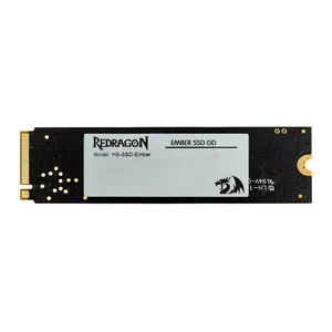 SSD Redragon Ember, 512GB, M.2 2280, PCIe NVMe, Leitura 2100MB/s, Gravacao 1800MB/s, GD-407