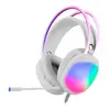 Headset Gamer Marvo HG8959, RGB, Drivers 50mm, Branco, HG8959