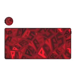 Mousepad Gamer PCYes Signature Extended Red Magna, Extra Grande, 900x420x3mm, Vermelho, PMS90X42RM