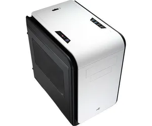Gabinete Aerocool Dead Silence Cube Black/White Window MicroATX, EN52377
