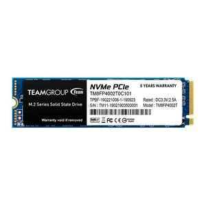 SSD Team Group MP34, 2TB, M.2 2280, PCIe NVMe, Leitura 3500 MB/s, Gravacao 2900 MB/s, TM8FP4002T0C101