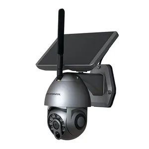 Camera Inteligente Com Painel Solar Nova Digital G4, Wi-Fi, CS-G4