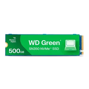 SSD WD Green SN350, 500GB, M.2 2280, PCIe NVMe, Leitura 2400 MB/s, Gravacao 1500 MB/s, WDS500G2G0C