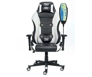Cadeira Gamer MaxRacer Regen Preta/Branco