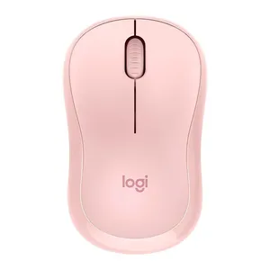 Mouse Logitech M240 Silent, Bluetooth, 1000DPI, 3 Botoes, Rosa, 910-007117