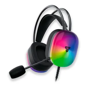 Headset Gamer Fantech Aurora HG29, RGB, Som Surround 7.1, Drivers 50mm, Preto, HG29-BK