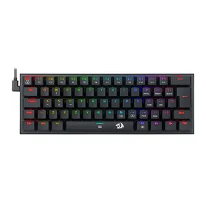Teclado Mecanico Redragon Anivia, RGB, ABNT2, Switch Azul, K614-RGB-PT-BLUE