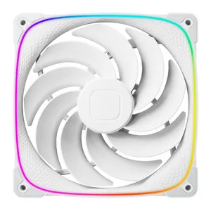 Ventoinha Geometric Future Squama 2503R-14W, ARGB, 140mm, Branco, GEO-S2503RW-14S