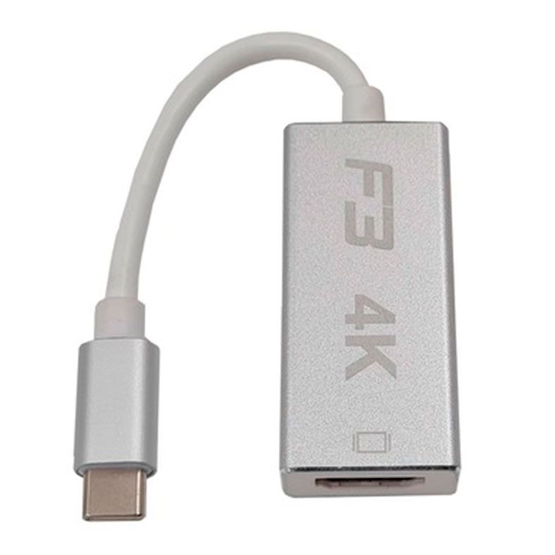 Cabo Adaptador F3 USB-C 3.1 para HDMI 4K, JC-TYC-HM 125