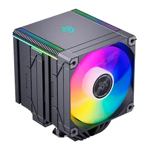 Cooler Para Processador Snowman MT660 V4, ARGB, 2x120mm, Preto, MT660-V4-BK-ARGB