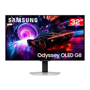 Monitor Gamer Samsung Odyssey G8, 32 Pol, OLED, 4K, 0.03ms, 240Hz, FreeSync Premium Pro, HDMI/DP, LS32FG810SNXZD