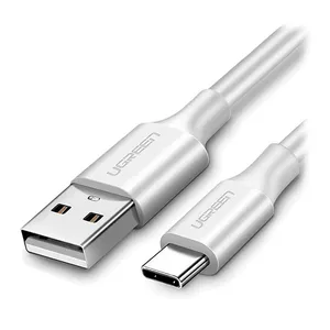 Cabo UGREEN USB-A para USB-C Nickel Plating, 1m, Branco, UG-60121